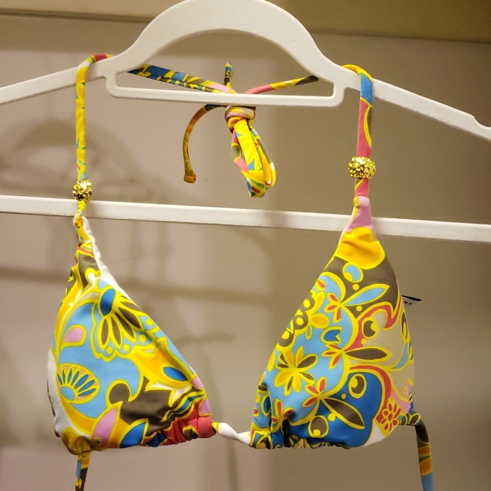 Trina Turk triangle bikini top